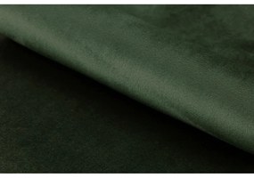 Poltrona verde con rivestimento in velluto Alba – Actona