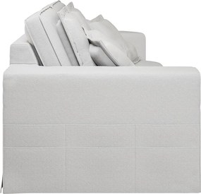 Divano bianco 196 cm Nora – Ropez