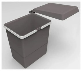 Cestino per rifiuti in plastica incorporato da 18 l Swing 2.0 - Elletipi