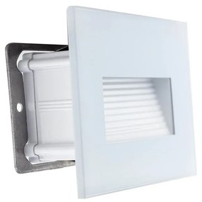 Segnapasso LED per scatola 503 3.5W IP65 Luce Asimmetrica Colore Bianco Naturale 4.200K
