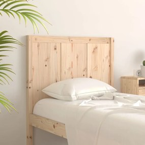 Testiera per letto 105,5x4x100 cm in legno massello di pino