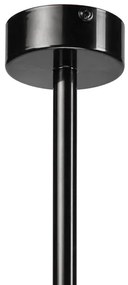 Lampadario su palo  TARO 1xE27/60W/230V nero