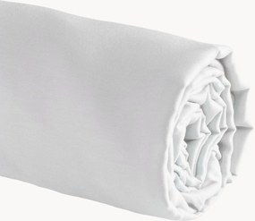 Lenzuolo con angoli boxspring in raso di cotone Uni