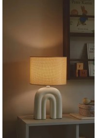 Nordlux - Lampada da tavolo HAZE 1xE27/40W/230V beige
