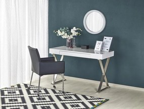 Scrivania B-31 in bianco - H120 cm
