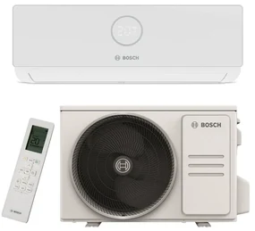 Condizionatore a muro monosplit inverter BOSCH Climate 9000 BTU classe raffreddamento A+++, classe di riscaldamento A+, bianco