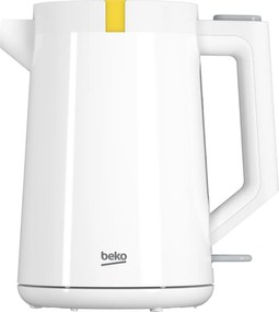 WKM4215W Bollitore Elettrico Capacità 1.7 l, 2200W, Spia led, Bianco, Rotazione 360°, 18x25.5x22.5 cm - Beko