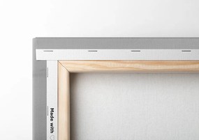 Quadro su tela – Splendido tramonto sul mare in bianco e nero