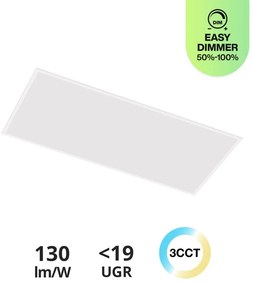 Pannello LED 120x60 84W CCT Bianco Variabile UGR19 con driver Philips Colore Bianco Variabile CCT