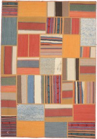 Patchwork Tappeto 240x170 (Iran) Annodato A Mano