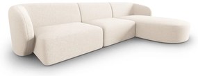 Divano angolare crema, angolo destro Shane - Micadoni Home