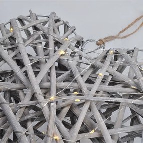 Solight 1V245 - Decorazione natalizia LED LED/2xrattan AA