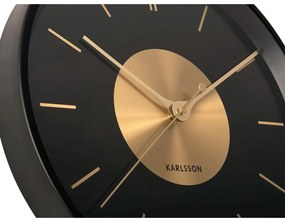 Orologio da parete ø 35 cm Gold Disc - Karlsson