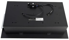 Faretto da incasso nero orientabile AR111 2 luci - Oneon