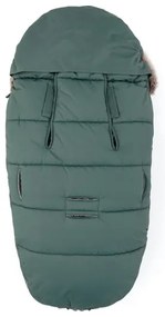 PETITE&MARS - SET Sacco nanna per bambini 4 in 1 COMFY + muffole per passeggino FURRY Khaki