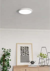 Eglo 901377 - Plafoniera da soffitto per bagno LED RGBW dimmerabile FUEVA-Z LED/14,3W/230V 27,8cm IP44 bianca