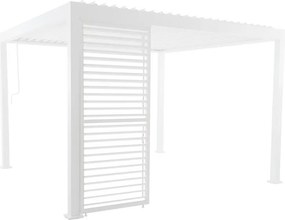 Parete per pergola NATERIAL Astra bianco L 92,6 x L 11 cm