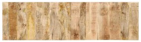 Testiera 180 Cm İn Legno Massello Di Mango Grezzo /