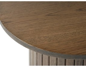 Tavolino rotondo in rovere ø 50 cm Nola - Unique Furniture