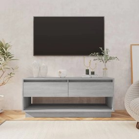 Mobile tv grigio sonoma 102x41x44 cm in truciolato