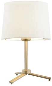 Argon 8318 - Lampada da tavolo CAVALINO 1xE27/15W/230V 39 cm color crema/oro