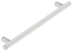 Maniglione ada inox in inox L 41 x P 7 cm bianco lucido