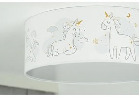 Duolla - Lampada LED da soffitto per bambini CORTINA LED/26W/230V Ø40cm 4000K