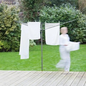 Stendino da giardino argentato 35 m – Addis