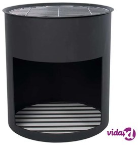 RedFire Braciere Milshire Nero in Acciaio