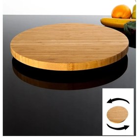 Vassoio rotante in bambù Fiesta - Bambum