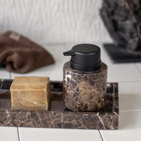Dispenser di sapone in marmo marrone 200 ml Marble - Mette Ditmer Denmark