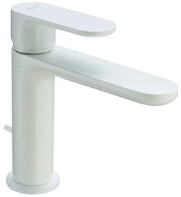 Rubinetto per lavabo Plano bianco opaco HUBER H 15.6 cm