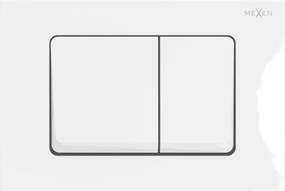 Mexen Fenix 10 XS pulsante di scarico, bianco opaco - 601020