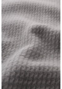 Plaid grigio chiaro con contenuto di cotone , 140 x 180 cm Ruby - Euromant