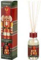Diffusore per ambienti Mela, cannella e noci con bastoncini 100 ml