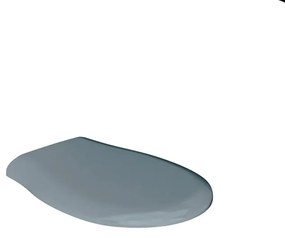 Copriwater Soft irregolare dedicato per serie sanitari OLYMPIA CERAMICA con chiusura rallentata in abs petrolio lucido