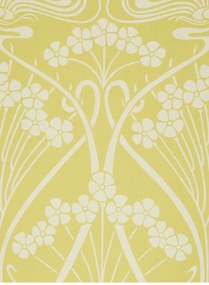 Liberty Carta da parati Ianthe Mono - Fennel
