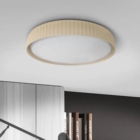 Brilagi - Plafoniera LED dimmerabile LUCIA LED/48W/230V Ø 41 cm beige + telecomando