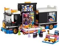 Costruzioni lego 42619 friends tour bus delle pop star