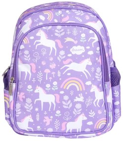 A Little Lovely Company - zainetto per l'asilo - unicorni e arcobaleno