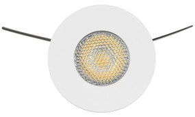 Faretto Segnapasso LED 3W IP44 Bianco 25° 220V Colore Bianco Caldo 3.000K