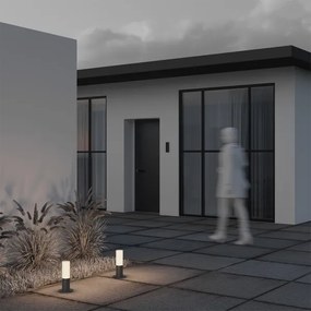 Maytoni O418FL-01GR - Lampada da esterno WILLIS 1xE27/60W/230V 30 cm IP54 antracite