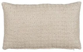 Cuscino Cotone Lino Grigio 50 x 30 cm