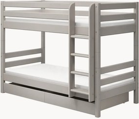 Letto a castello in legno con contenitore Classic