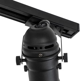 Sistema a binario intelligente nero 3 luci incl. Wi-Fi GU10 - Movie