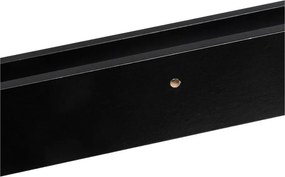 Mensola nera per quadri 100 cm - Casa Selección