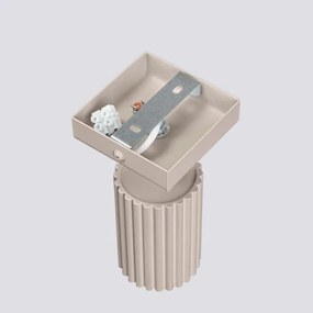 Brilagi - Faretto da parete CRESTO 1xGU10/10W/230V taupe