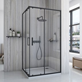Cabina doccia Rea City 80x100 Black