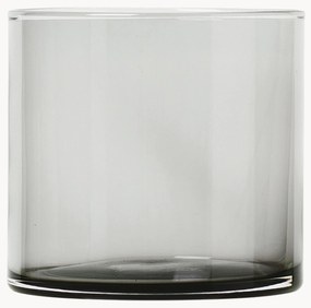 Set di 2 bicchieri acqua grigio Mera