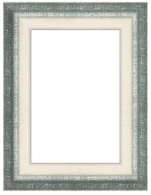 Cornice Tamara verde opaco per foto da 40x60 cm
